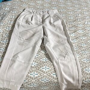 Express Women's High Rise Cream Jeans